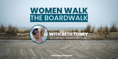 Women Walk the Boardewalk
